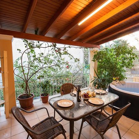 Luxury Katrinas Apartment With Outdoor Jacuzzi Corfu  المظهر الخارجي الصورة