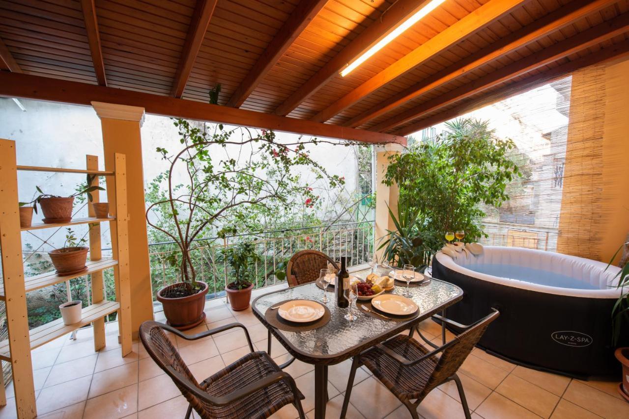 Luxury Katrinas Apartment With Outdoor Jacuzzi Corfu  المظهر الخارجي الصورة